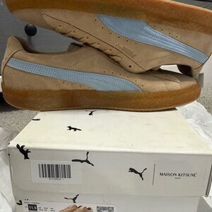 Puma Maison Kitsuné suede crepe NWT